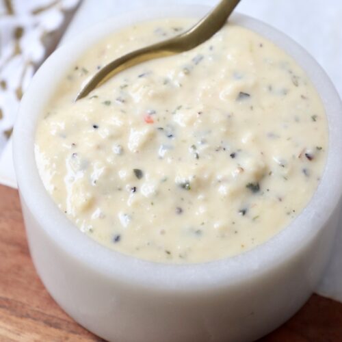 Garlic Parmesan Sauce (for Chicken Wings or Pasta)