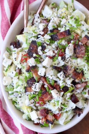 Chopped Blue Cheese Salad Recipe