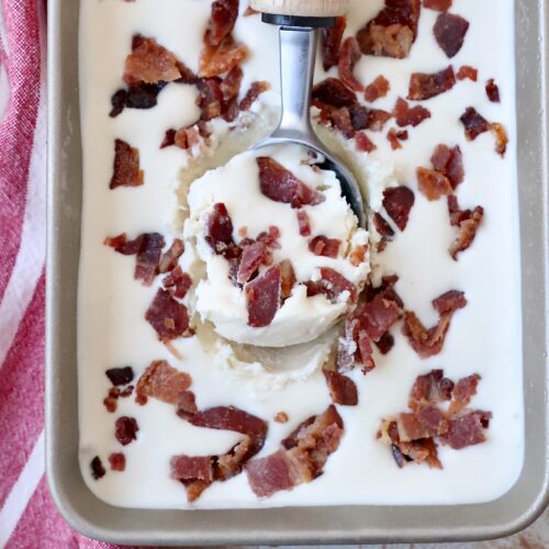 No Churn Maple Bacon Ice Cream Recipe