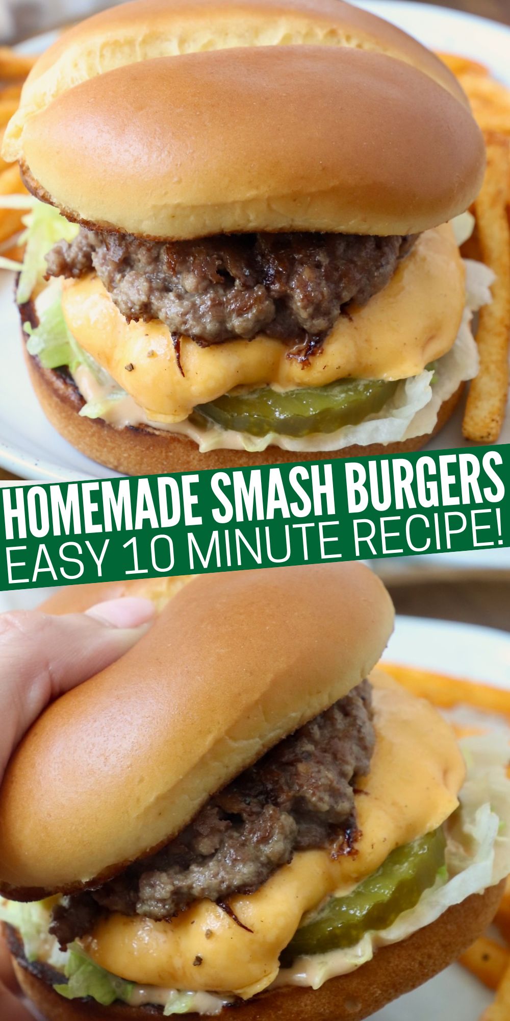 Easy Homemade Smash Burgers