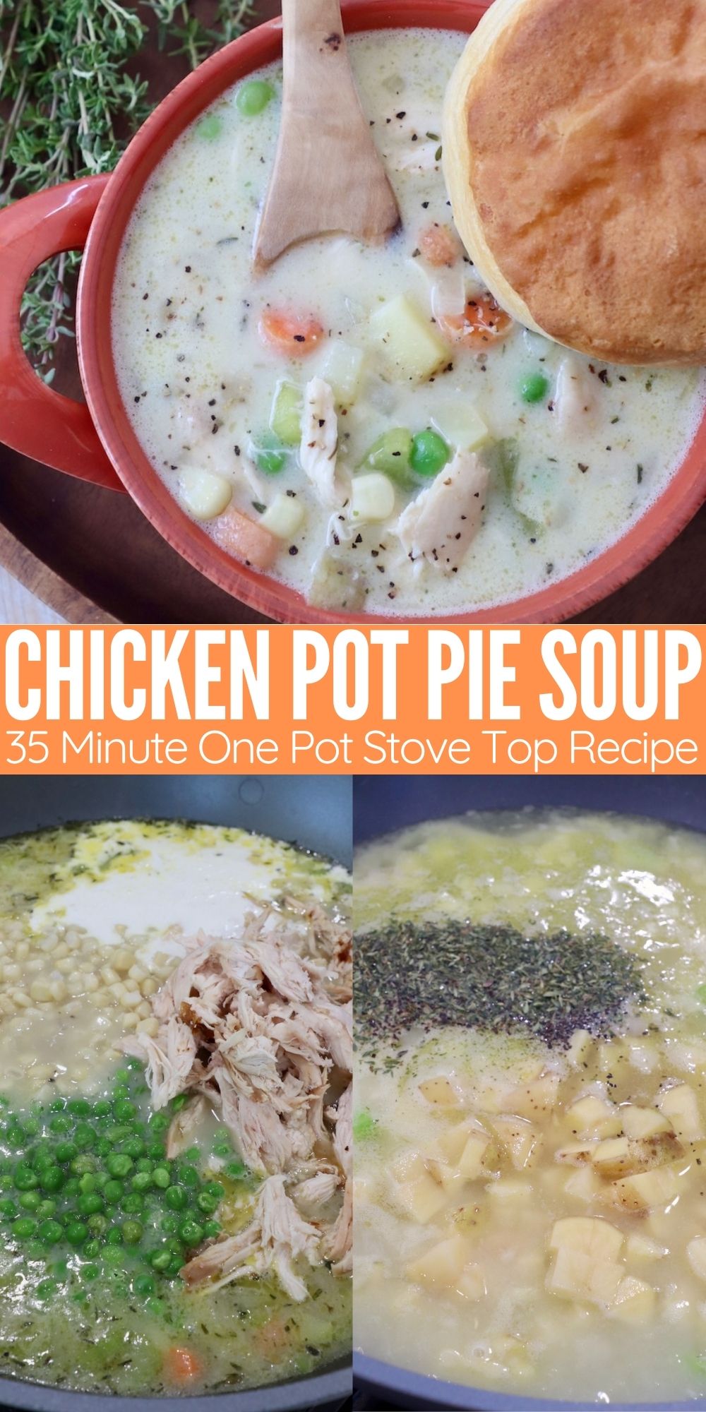 Chicken Pot Pie Soup