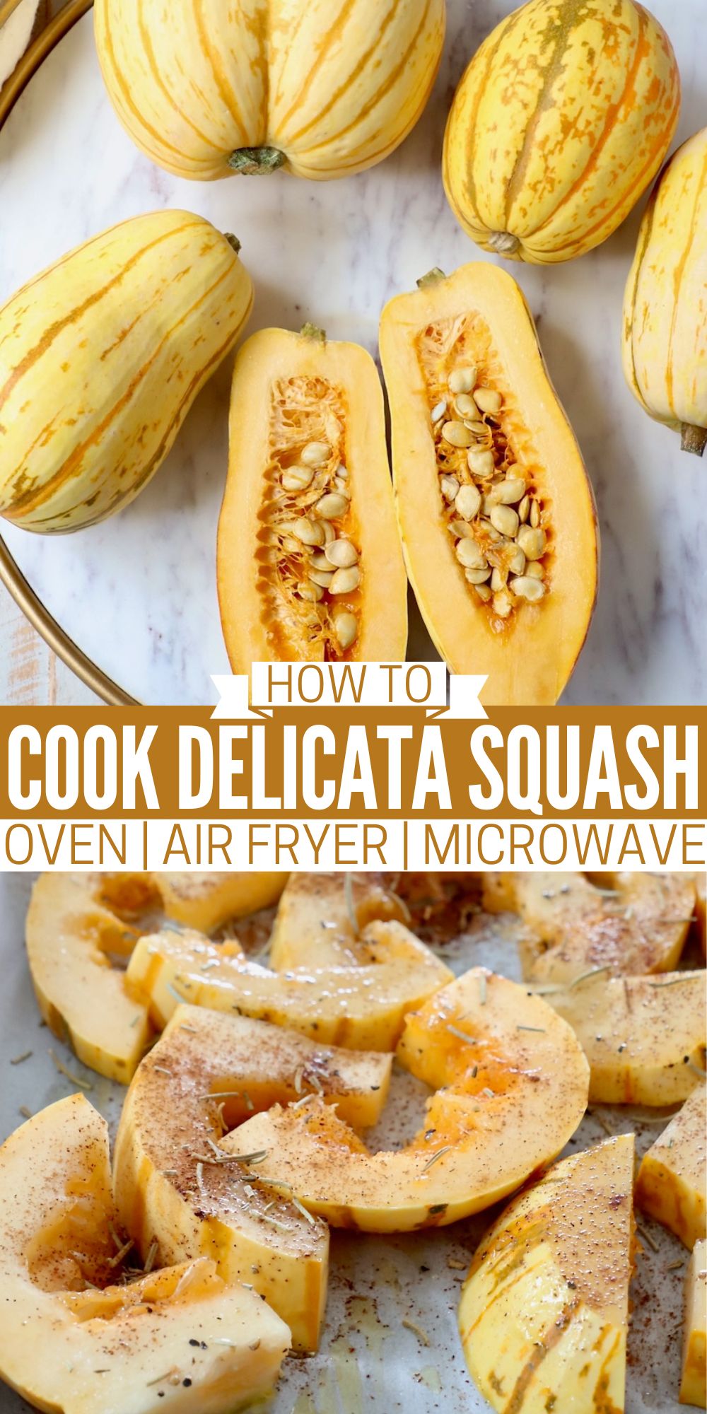 How To Cook Delicata Squash (3 Ways)