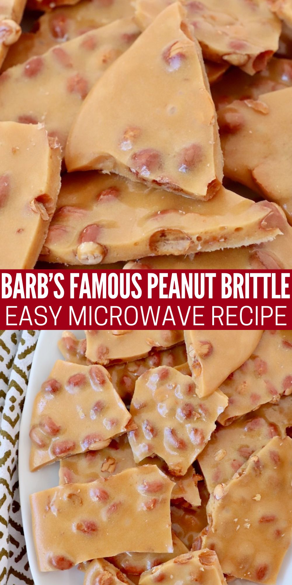 Peanut Brittle Easy Homemade Recipe   Peanut Brittle 