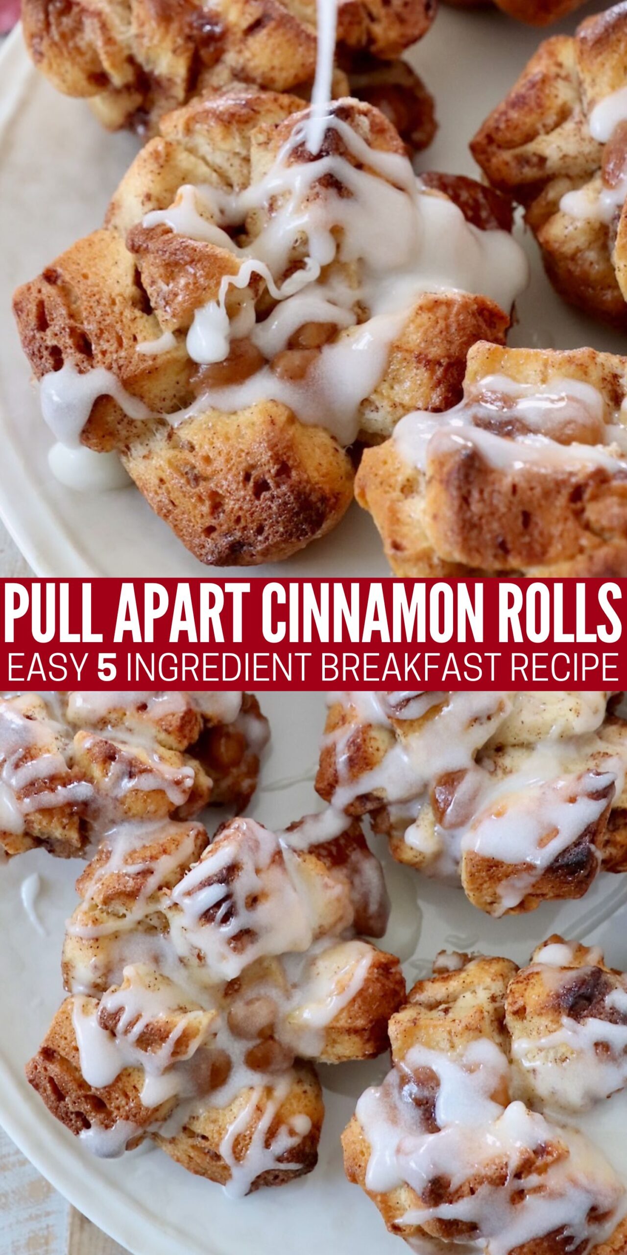 Easy Pull Apart Cinnamon Rolls