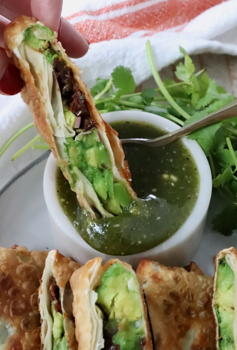 Avocado Egg Rolls Recipe (with VIDEO)