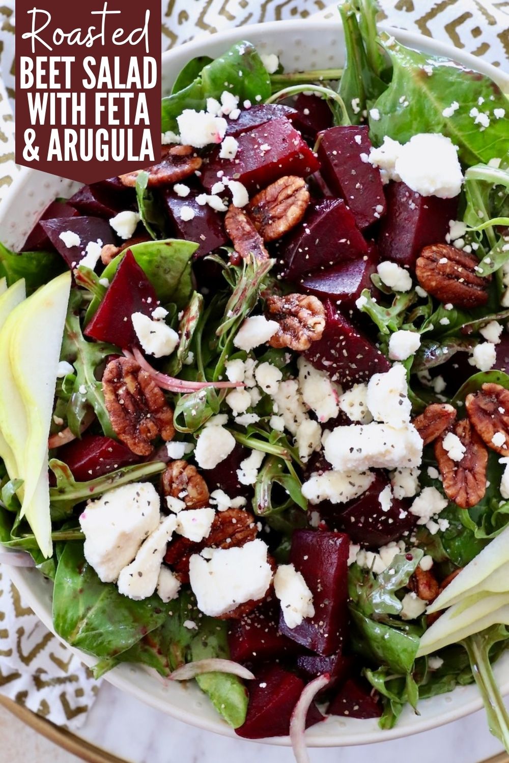 Beet Salad Recipe with Feta Cheese