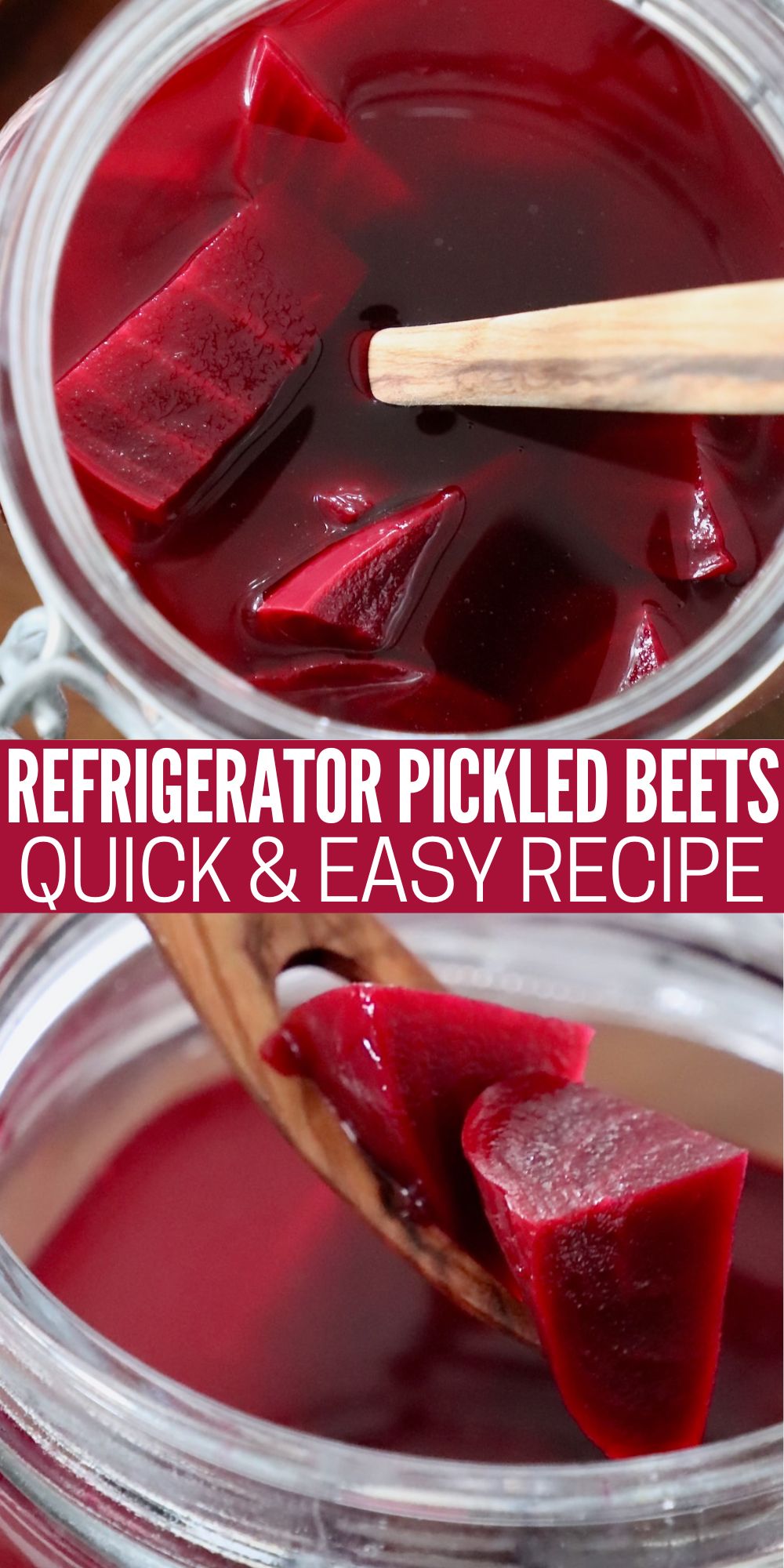 Easy Refrigerator Quick Pickled Beets