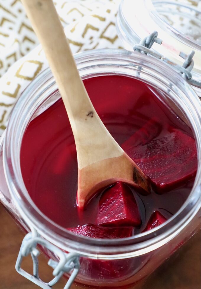 Easy Refrigerator Quick Pickled Beets