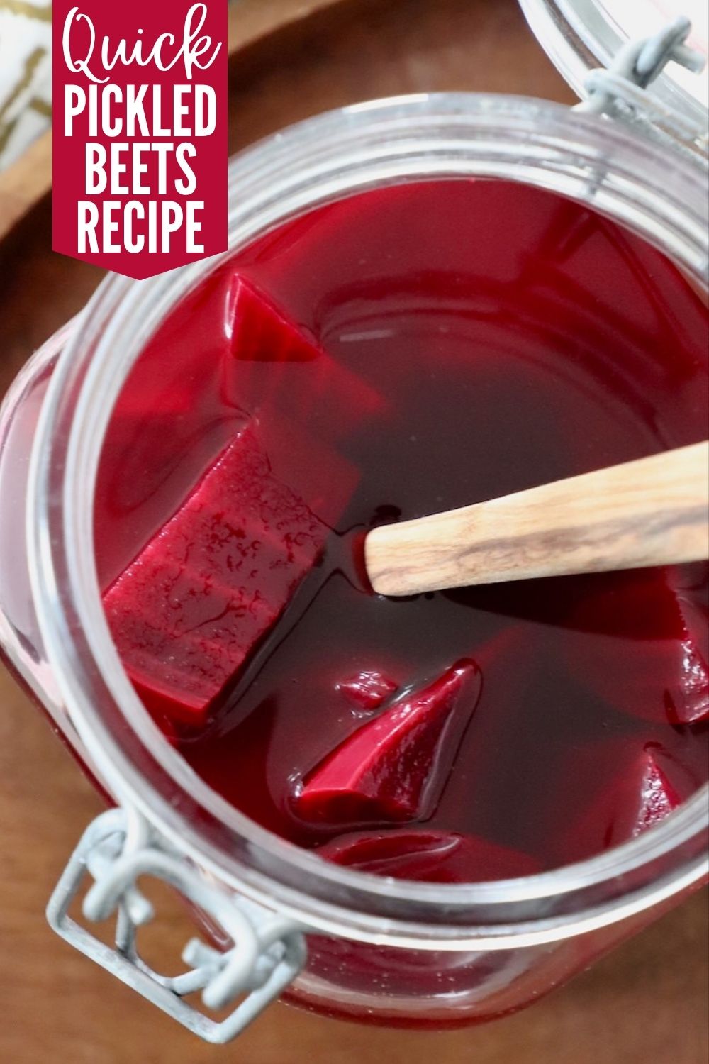Easy Refrigerator Quick Pickled Beets