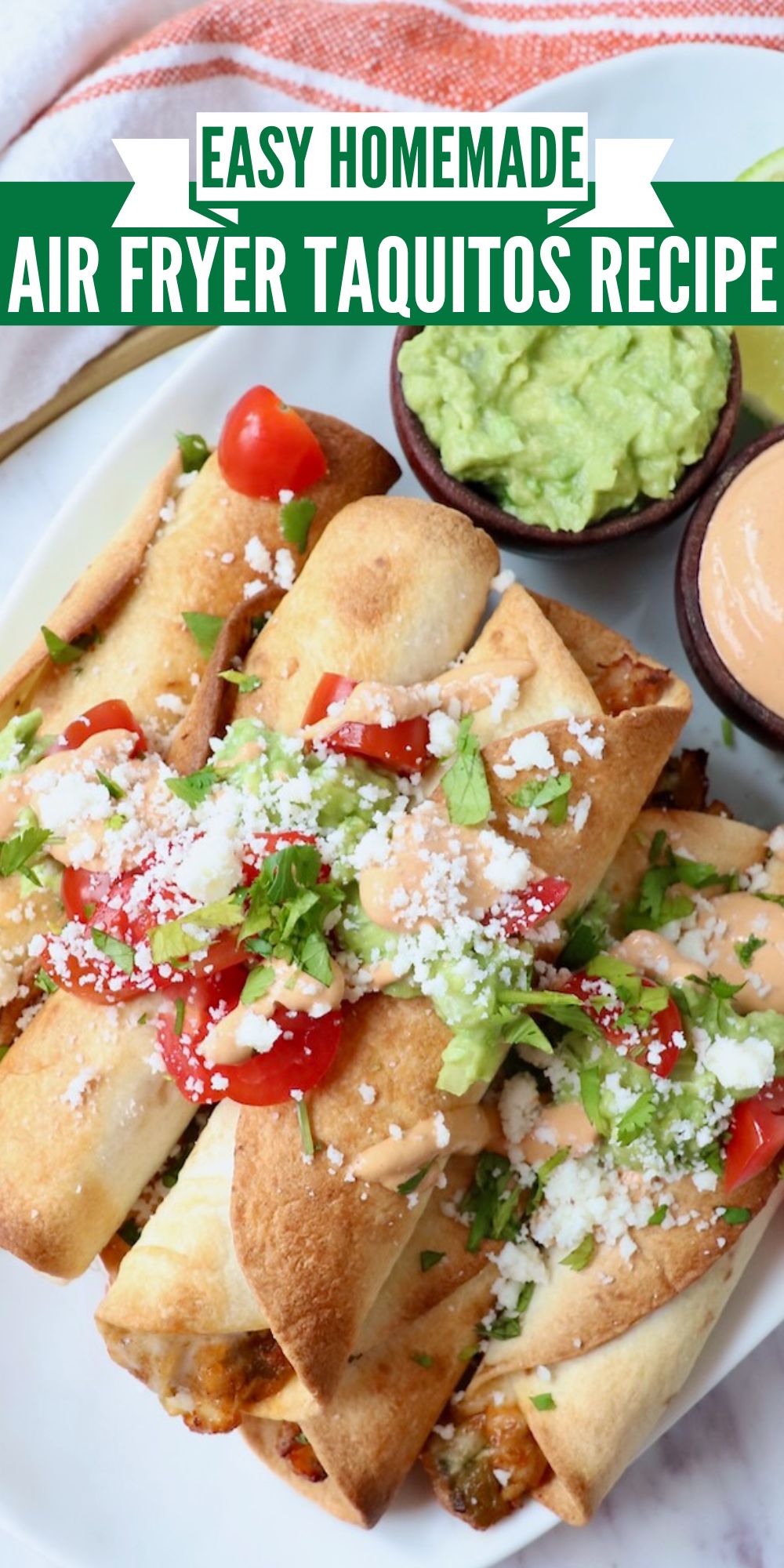 Air Fryer Taquitos Recipe