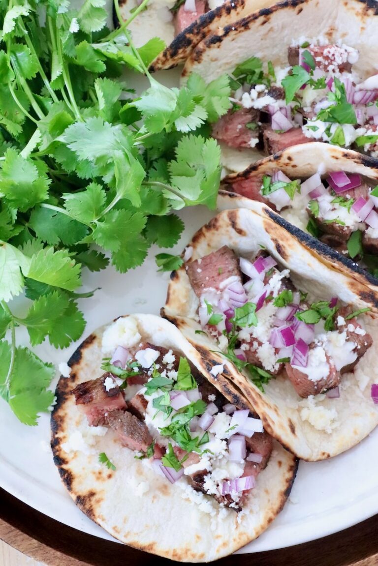 Flat Iron Steak Tacos