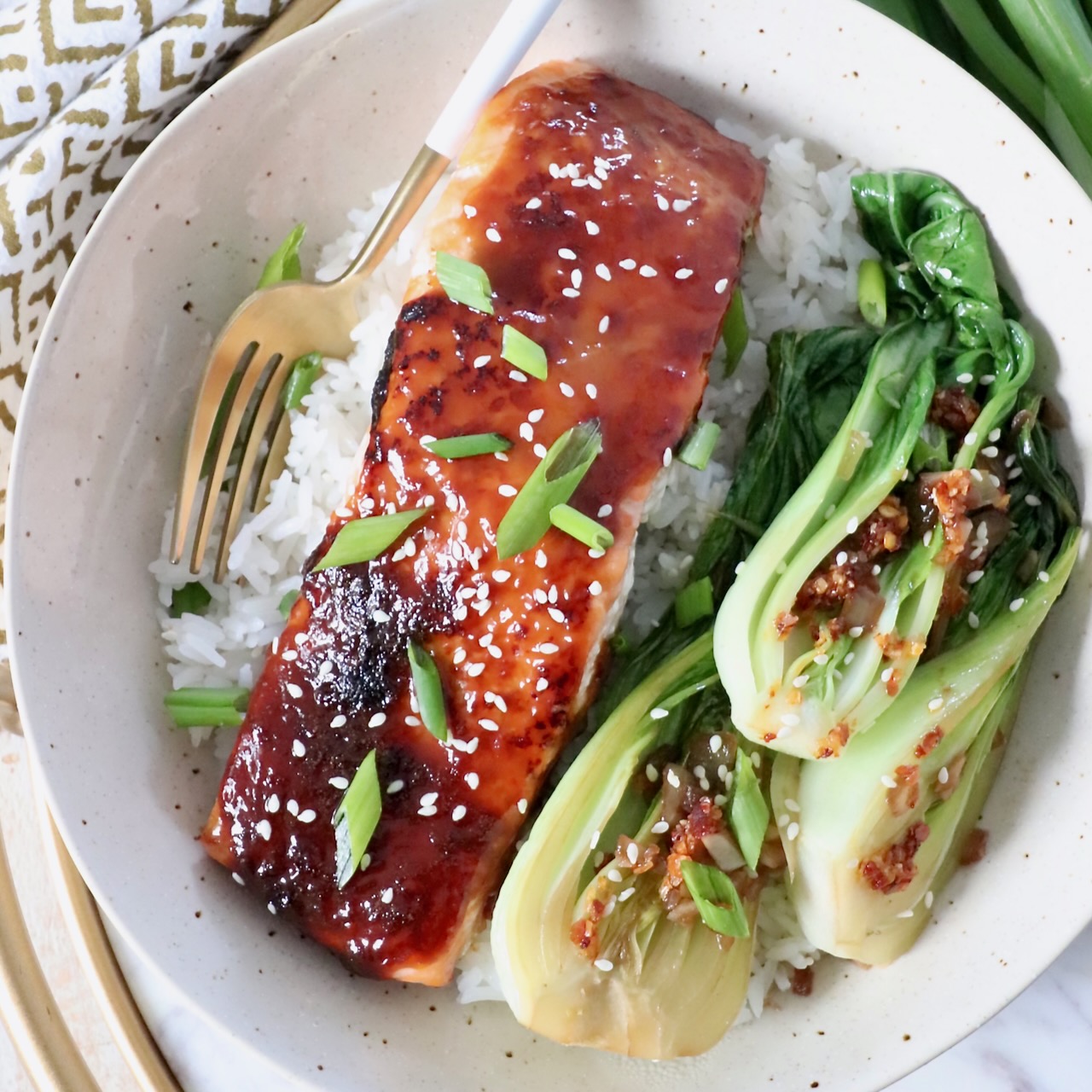 Miso Glazed Salmon - WhitneyBond.com