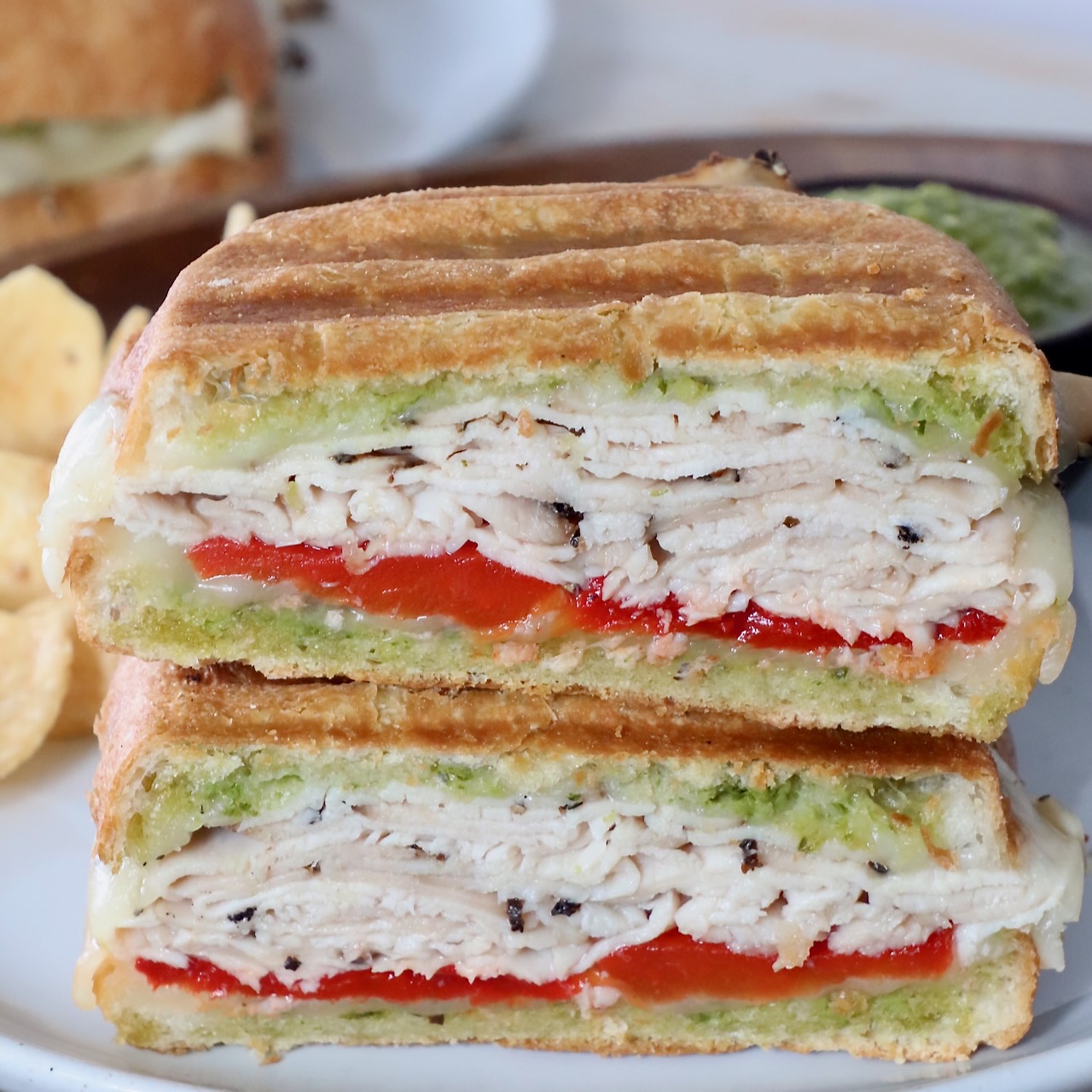 Turkey Pesto Sandwich [whitneybond.com]