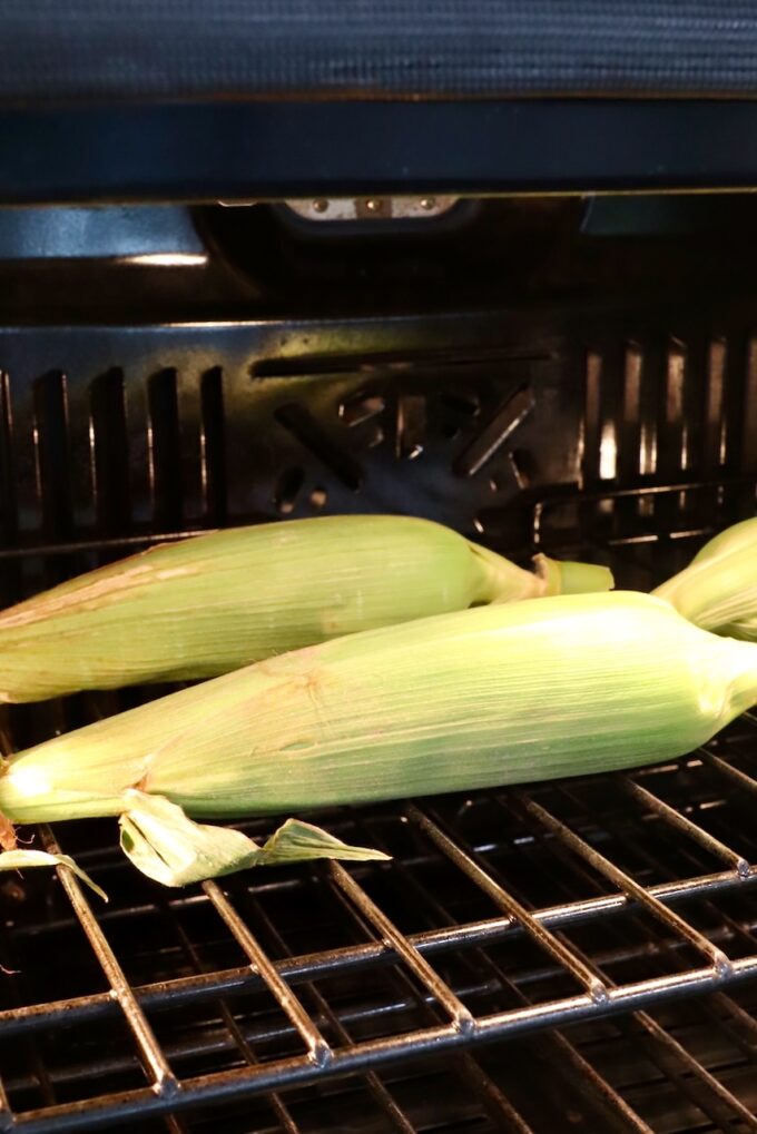 corn on the cob in the oven