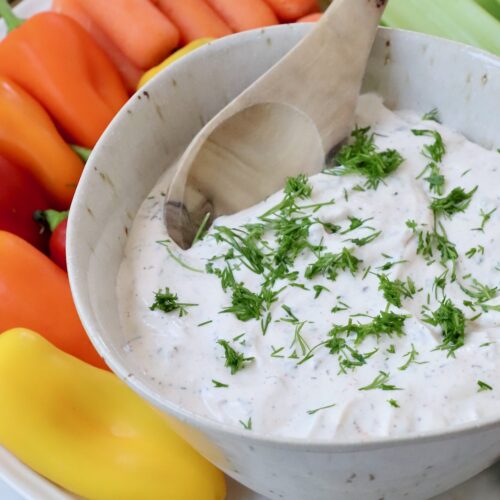 Summer Vegetable Dip
