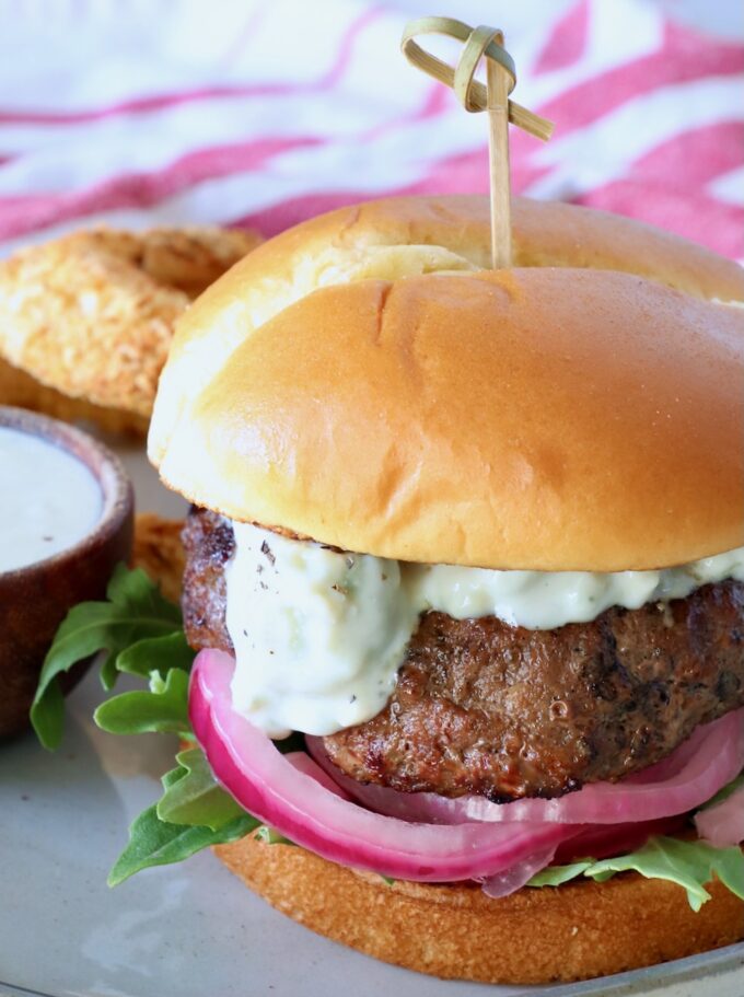 Blue Cheese Burger Recipe