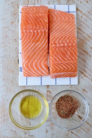 Air Fryer Salmon (7 Minute Recipe)