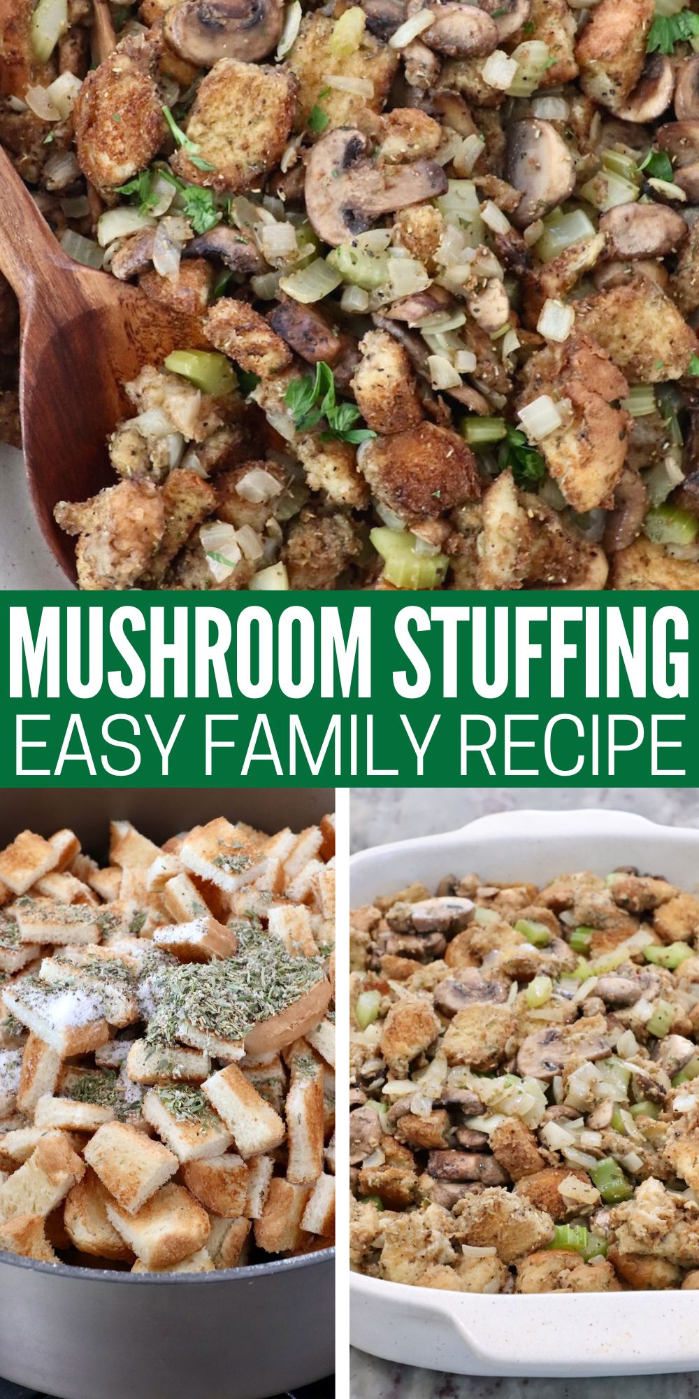 Easy Mushroom Stuffing Recipe