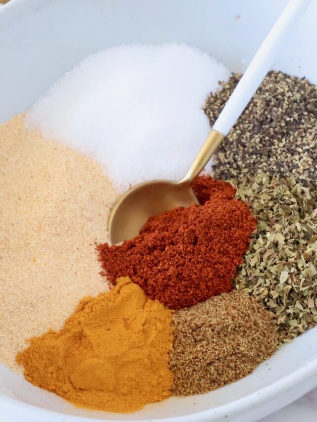 Shawarma Seasoning Recipe Adobo Seasoning 4 640x853